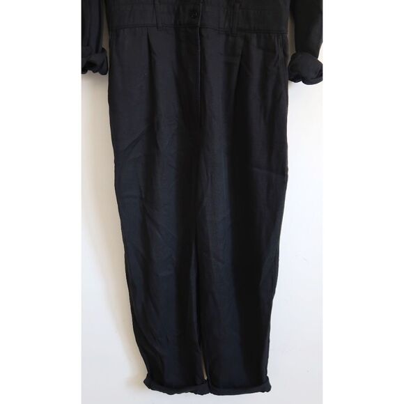 Abercrombie & Fitch Black Coverall - Size Medium Tall - Picture 3 of 6